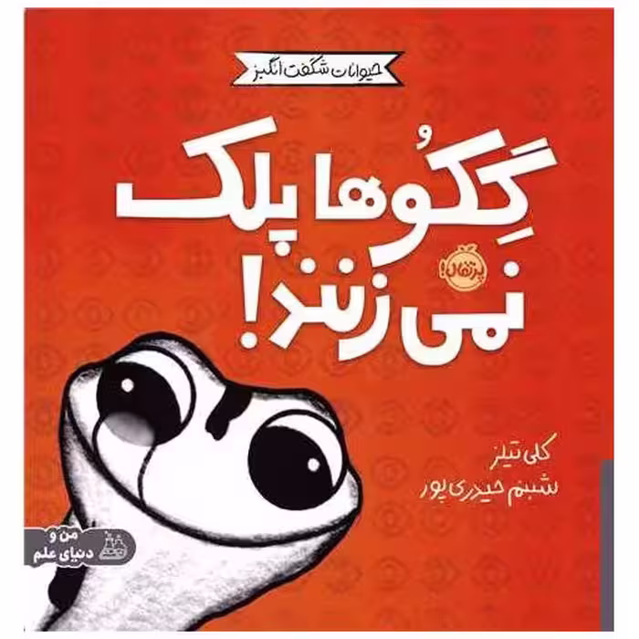 کتاب مجموعه ی حیوانات شگفت انگیز (گکوها پلک نمی زنند)(پرتقال) اثر کلی تیلز