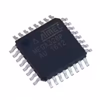 میکروکنترلر اتمل مدل EGA328P-AU smd