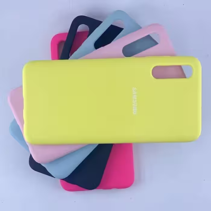 کاور مدل سیلیکونی کد 05987 مناسب برای گوشی موبایل سامسونگ Galaxy A70