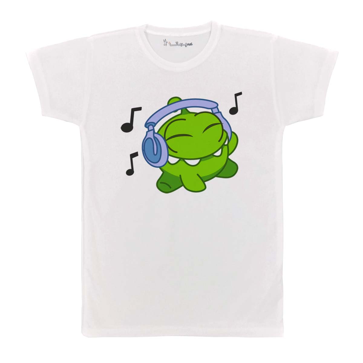 تی شرت بچگانه پرمانه طرح om nom کد pmt.2689