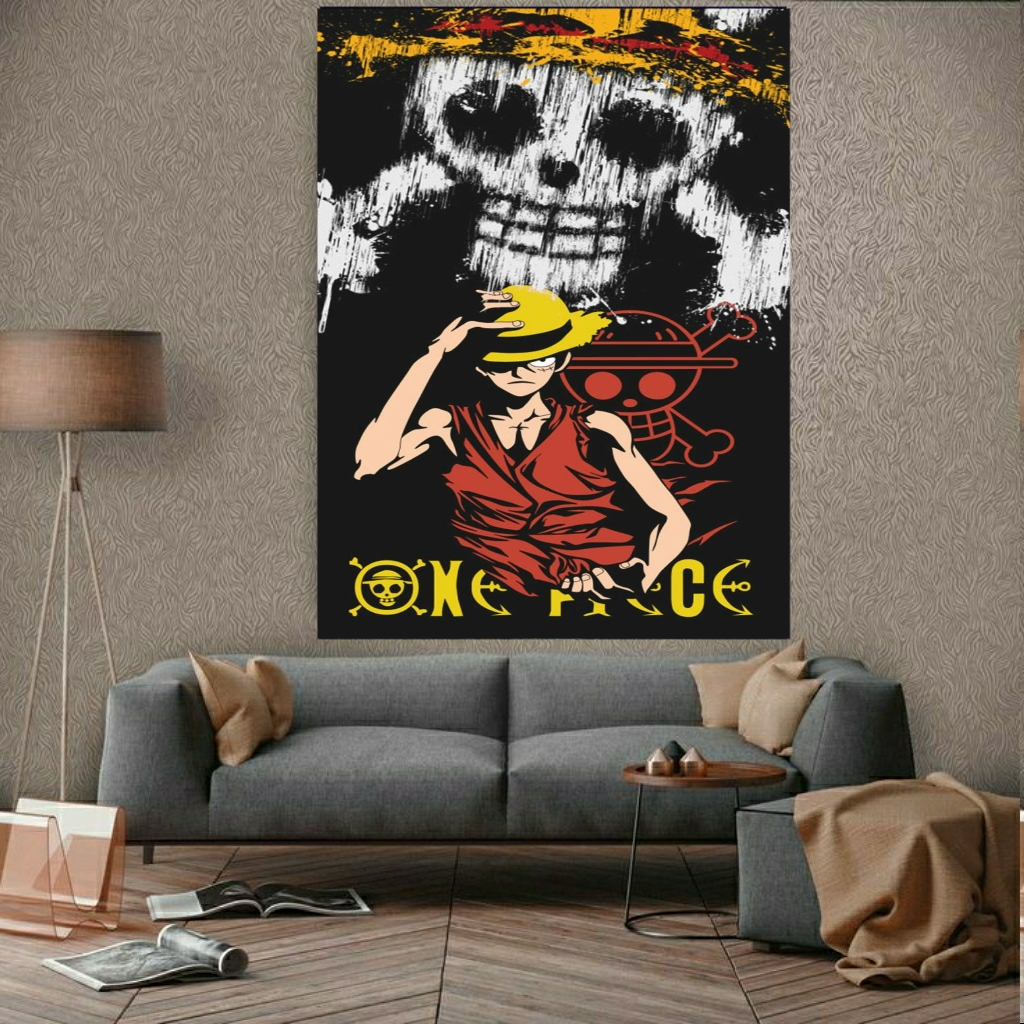 تابلو بوم طرح انیمه وان پیس One Piece مدل SDB268