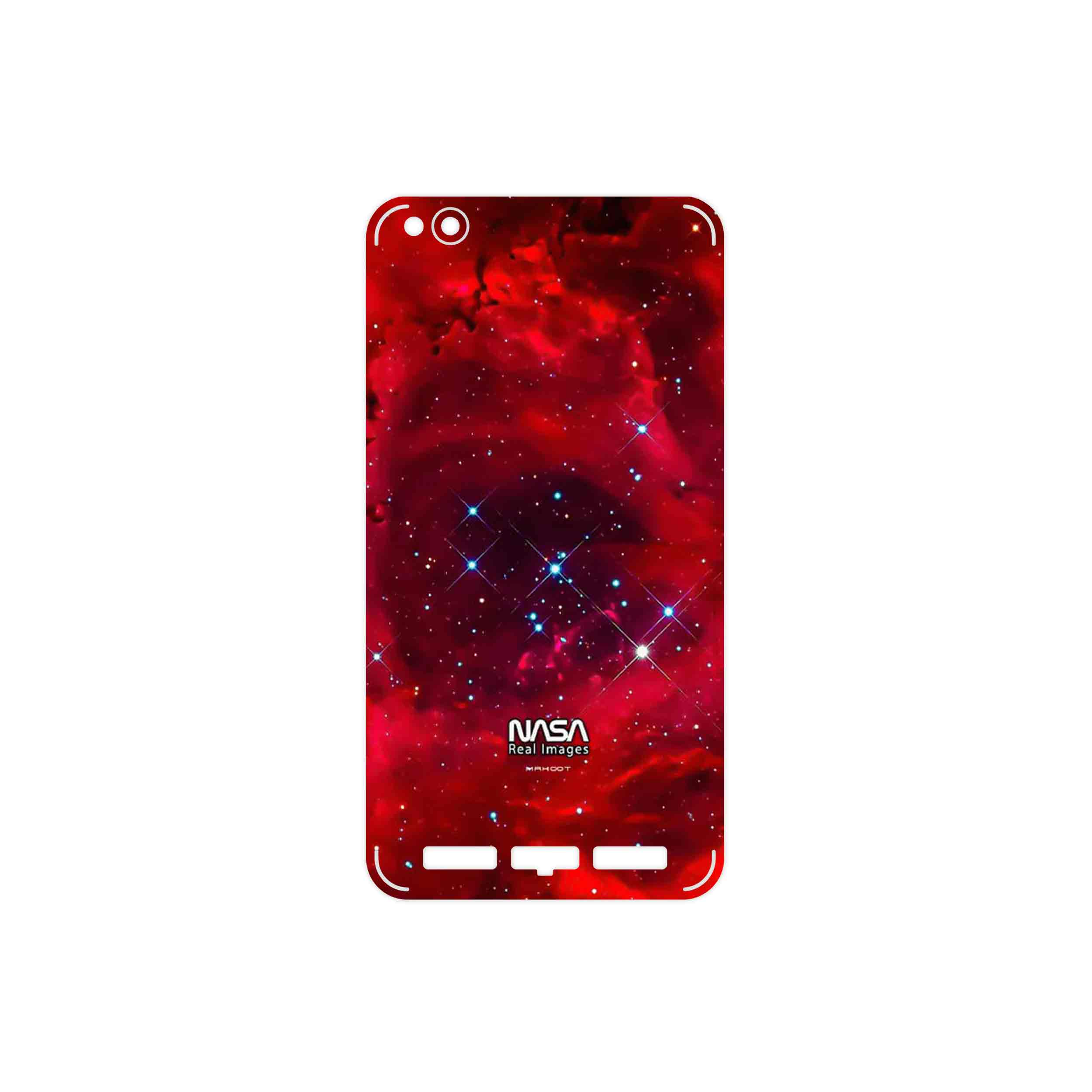برچسب پوششی ماهوت مدل Universe b NASA 10 مناسب برای گوشی موبایل شیائومی Redmi 5A