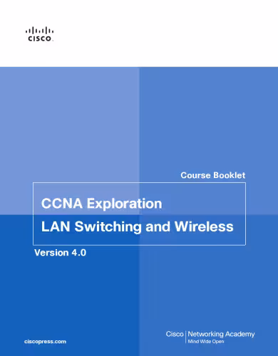 خرید و دانلود نسخه کامل کتاب CCNA Exploration Course Booklet: LAN Switching and Wireless, Version 4.0