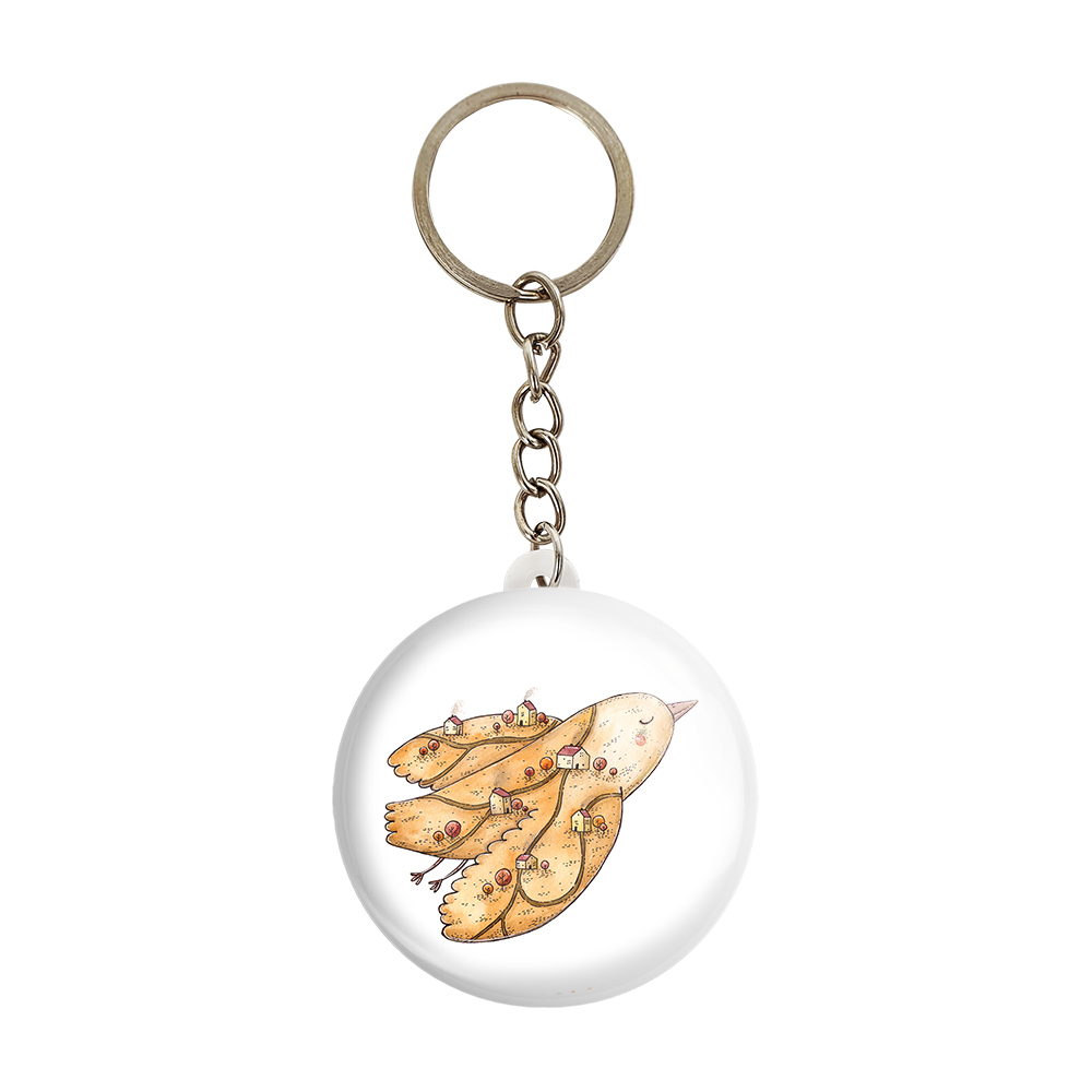 جاکلیدی خندالو طرح پرنده کد 5036