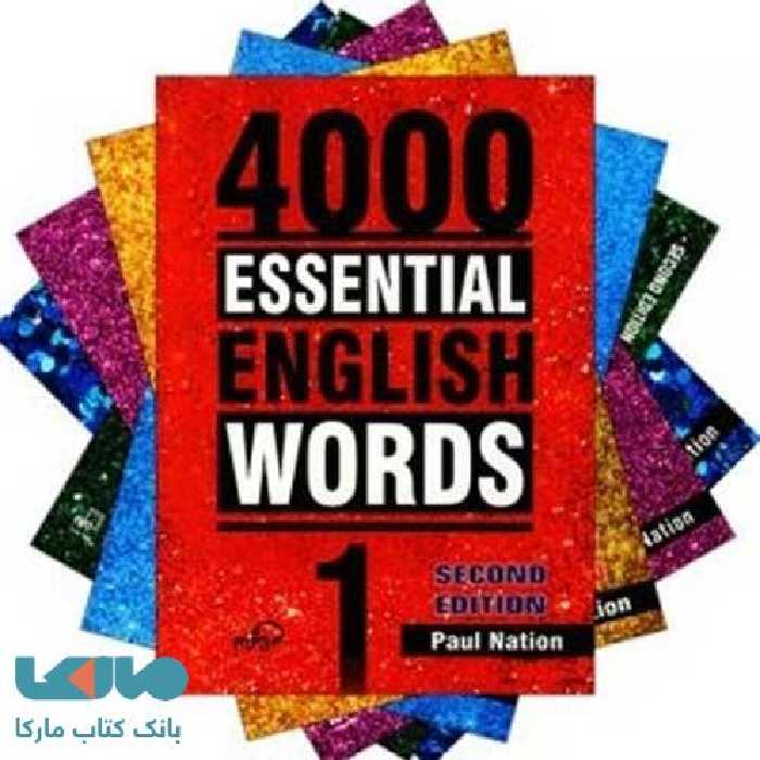 پکیج کامل سری کتابهای 4000 واژه ضروری انگلیسی ویرایش دوم