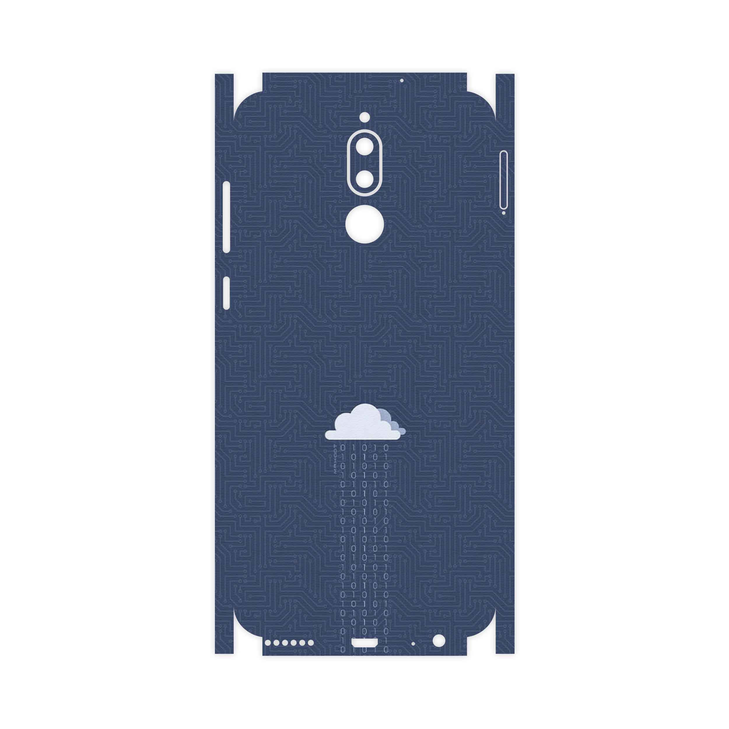 برچسب پوششی ماهوت مدل Minimal Data Cloud-FullSkin مناسب برای گوشی موبایل هوآوی Mate 10 Lite