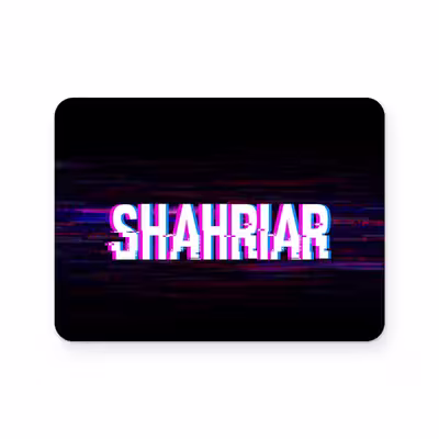 برچسب تاچ پد دسته بازی پلی استیشن 4 ونسونی طرح Shahriar