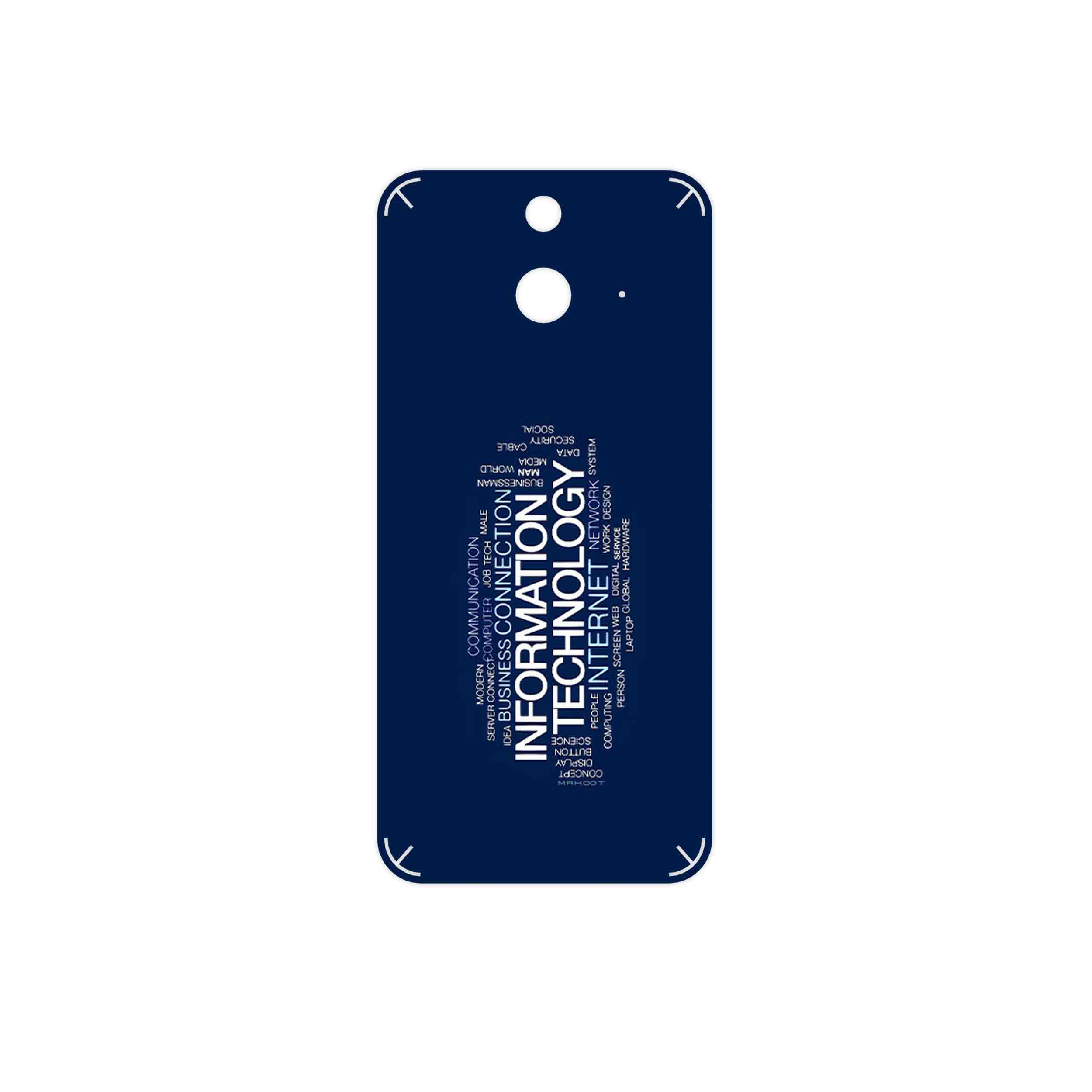 برچسب پوششی ماهوت مدل IT Science مناسب برای گوشی موبایل اچ تی سی One E8