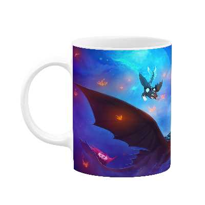 ماگ طرح بی دندون در کارتون مدل mgp02731