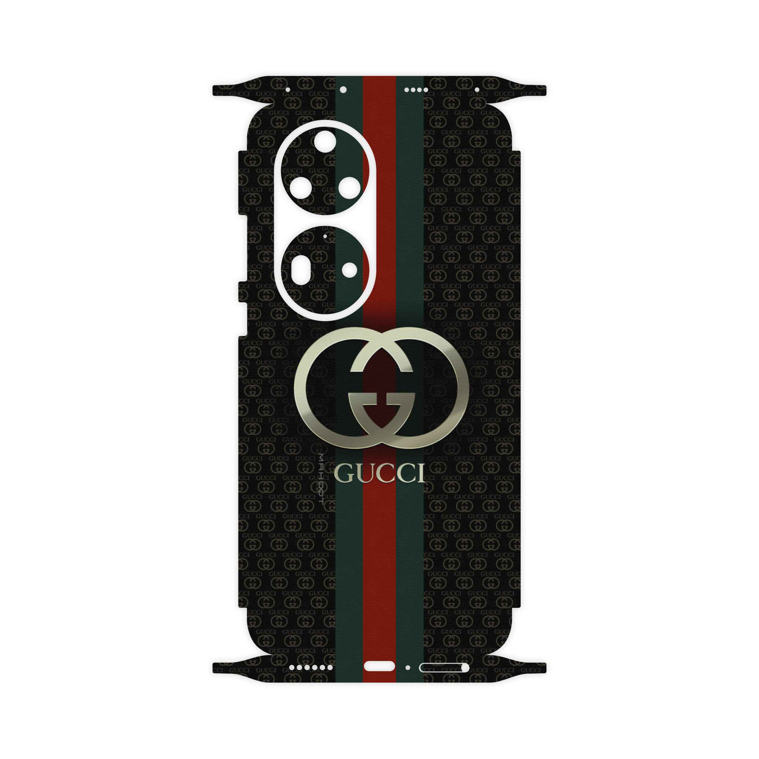 برچسب پوششی ماهوت مدل GUCCI-Logo-FullSkin مناسب برای گوشی موبایل هوآوی P50 Pro