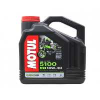 روغن و مکمل موتور 5100 10W 40 4 LT نیمه سنتز موتول اورجینال Motul