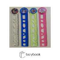 uniK / خط کش / 20 سانت / شابلون دار / 189