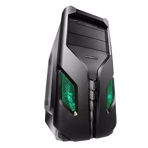 کیس کامپیوتر رایدمکس مدل EXO 108 BG GREEN