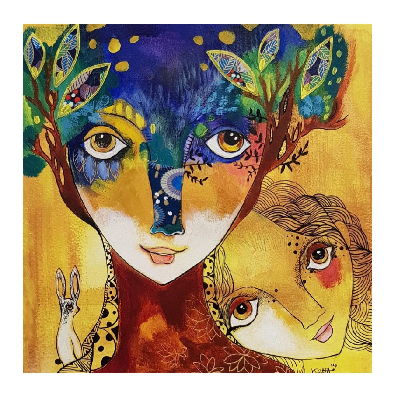 تابلو شاسی مدل نقاشی کد 30