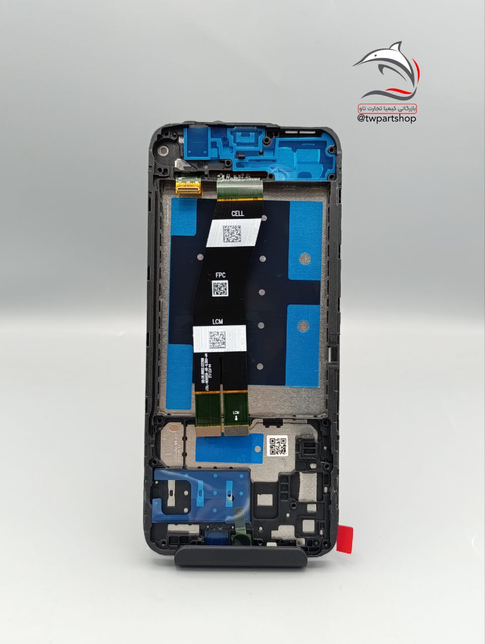 LCD Samsung A14 A145P A145F (A14 4G 2023) ( Frame) Black Service Pack