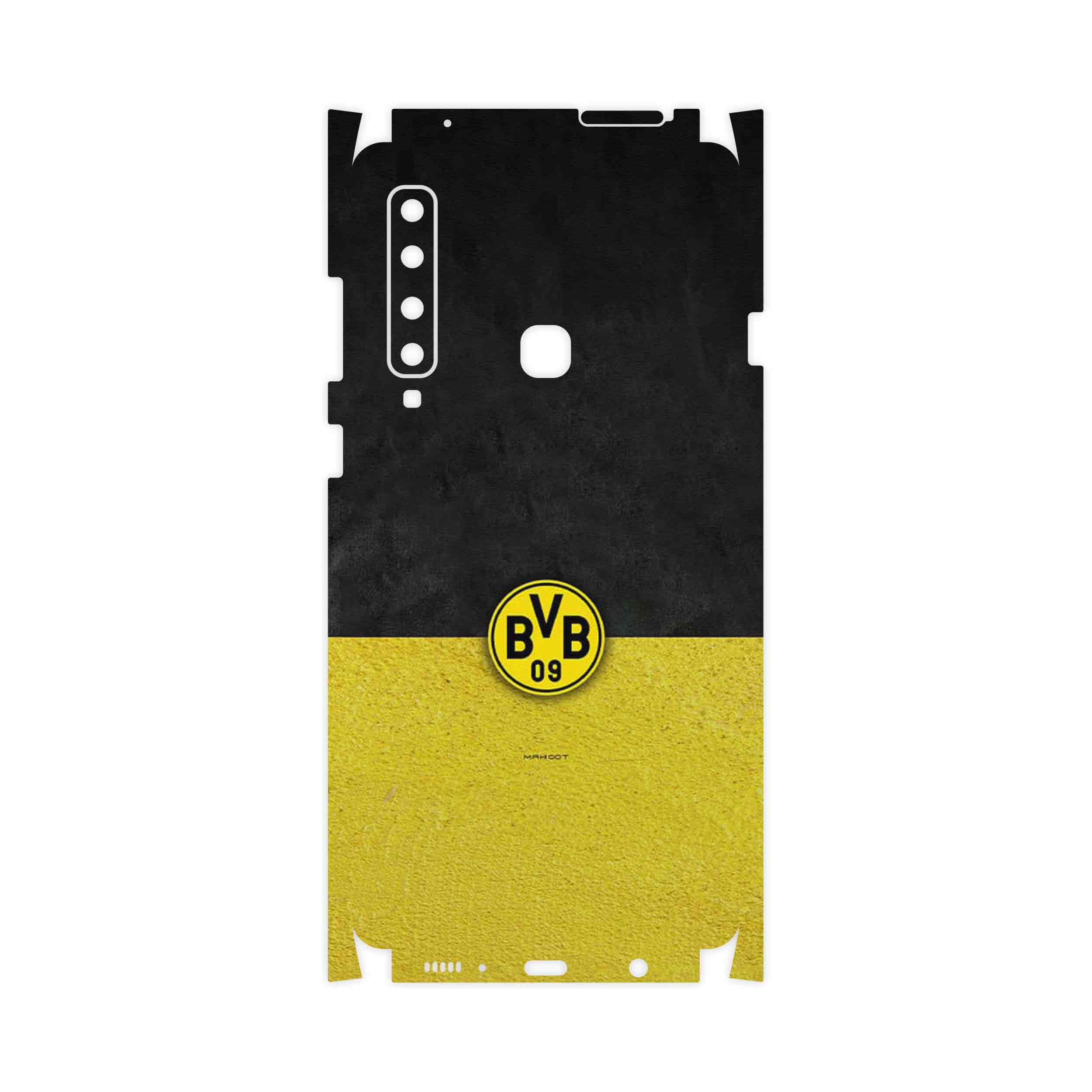 برچسب پوششی ماهوت مدل Borussia Dortmund FC-FullSkin مناسب برای گوشی موبایل سامسونگ Galaxy A9 2018