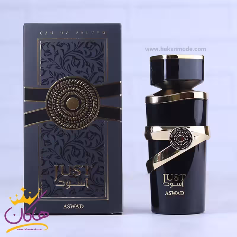 ادکلن فرگرانس ورد مردانه جاست اسود مدل اسد