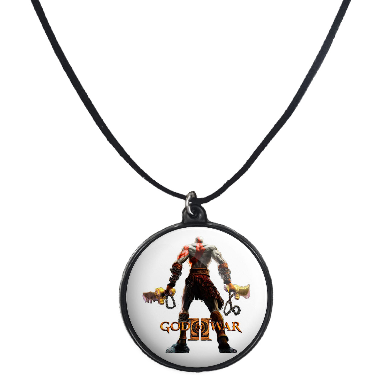 گردنبند پرمانه طرح God of war کد pmb.29154مدل دو طرفه