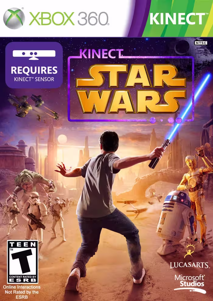 بازی کینکت کنسول Xbox360 kinect starwars