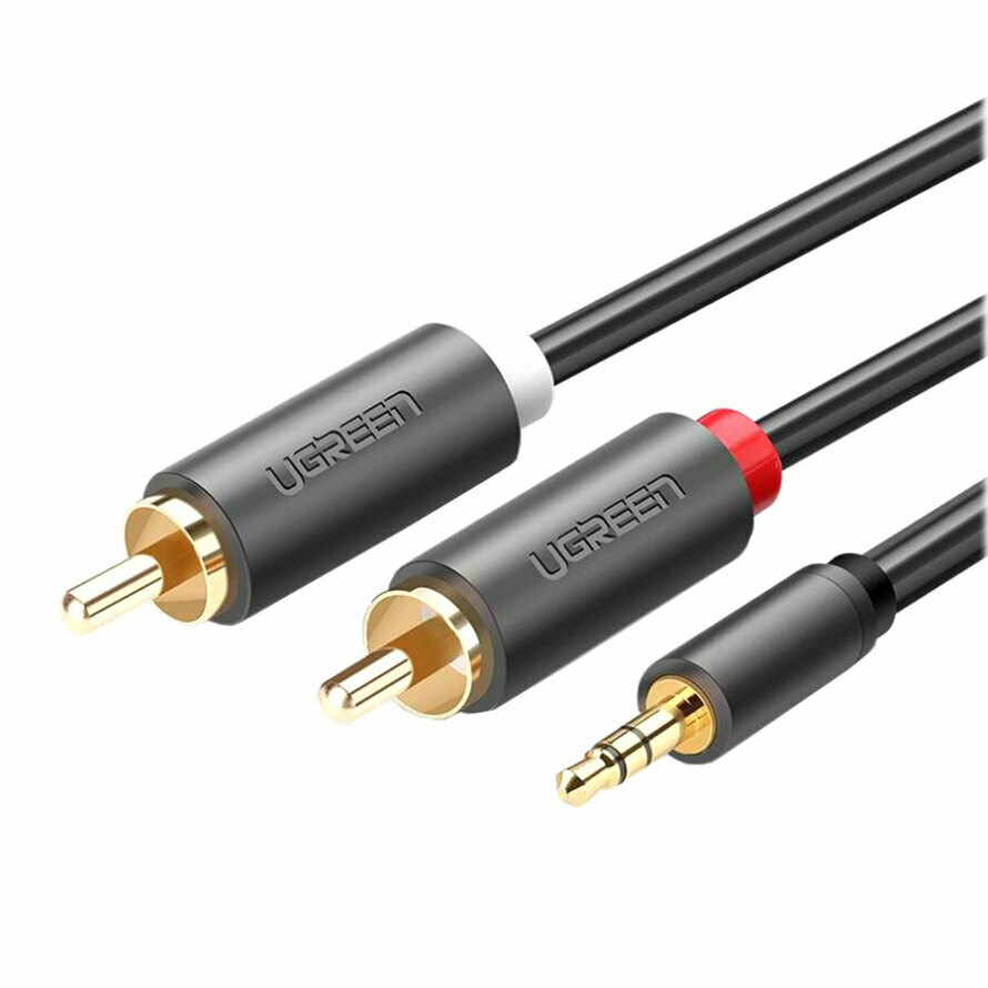 کابل تبدیل جک 35 میلیمتری به RCA یوگرین مدل Av102 طول 15 متر