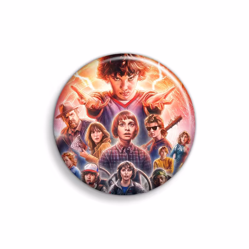 پیکسل ابیگل طرح سریال چیز های عجیب مدل Stranger Things کد 009