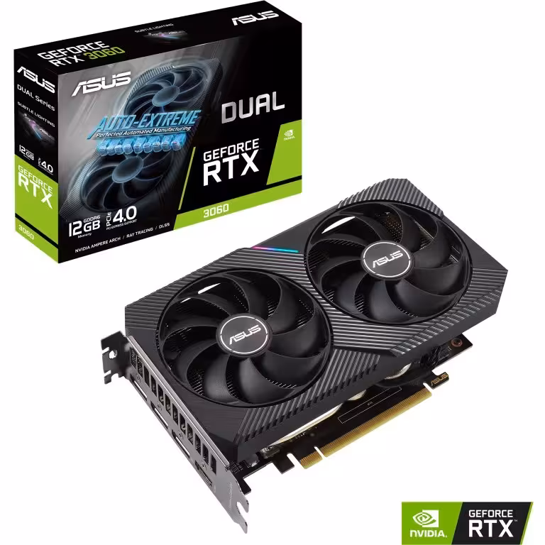 کارت گرافیک ایسوس مدل DUAL-RTX3060-O12G | آرکا 90