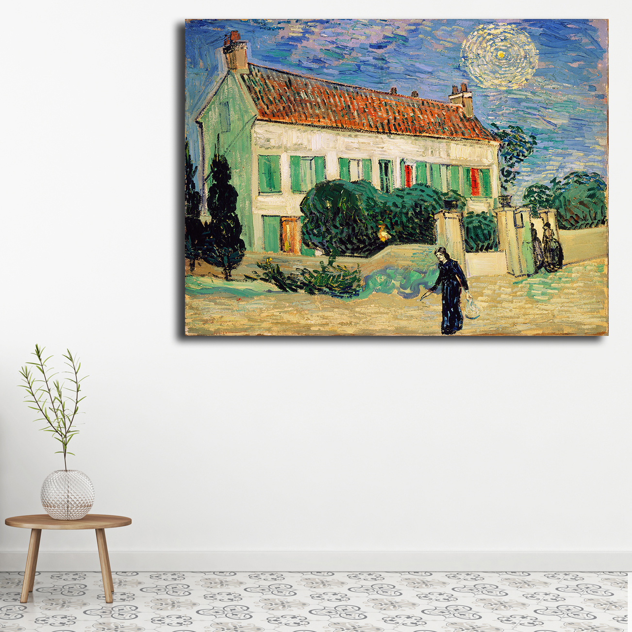 تابلو شاسی مدل نقاشی ونگوک کد 5