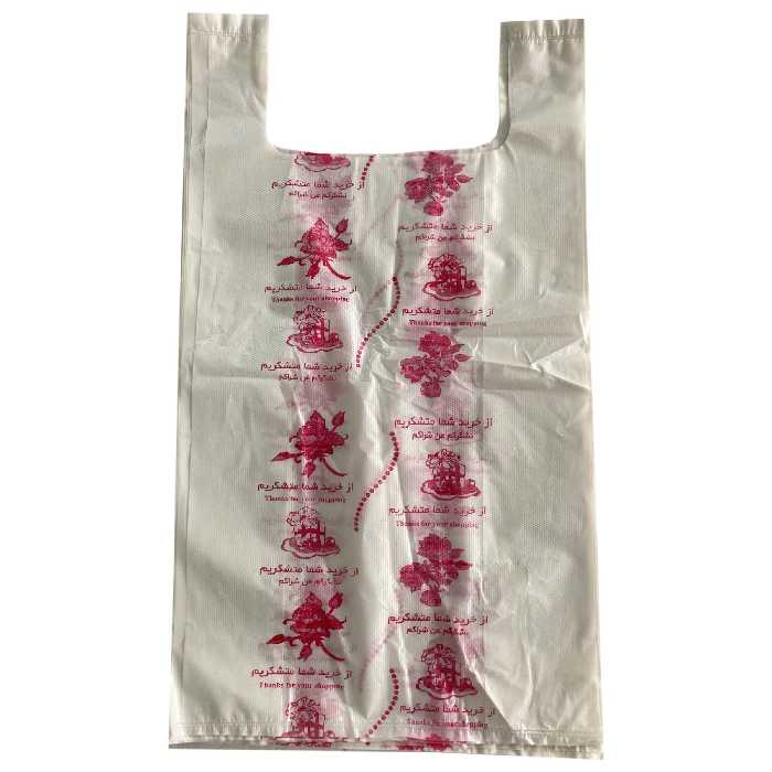 نایلون بسته بندی مدل دسته دار بسیار ضخیم کد 65.75 بسته 2 کیلوگرم