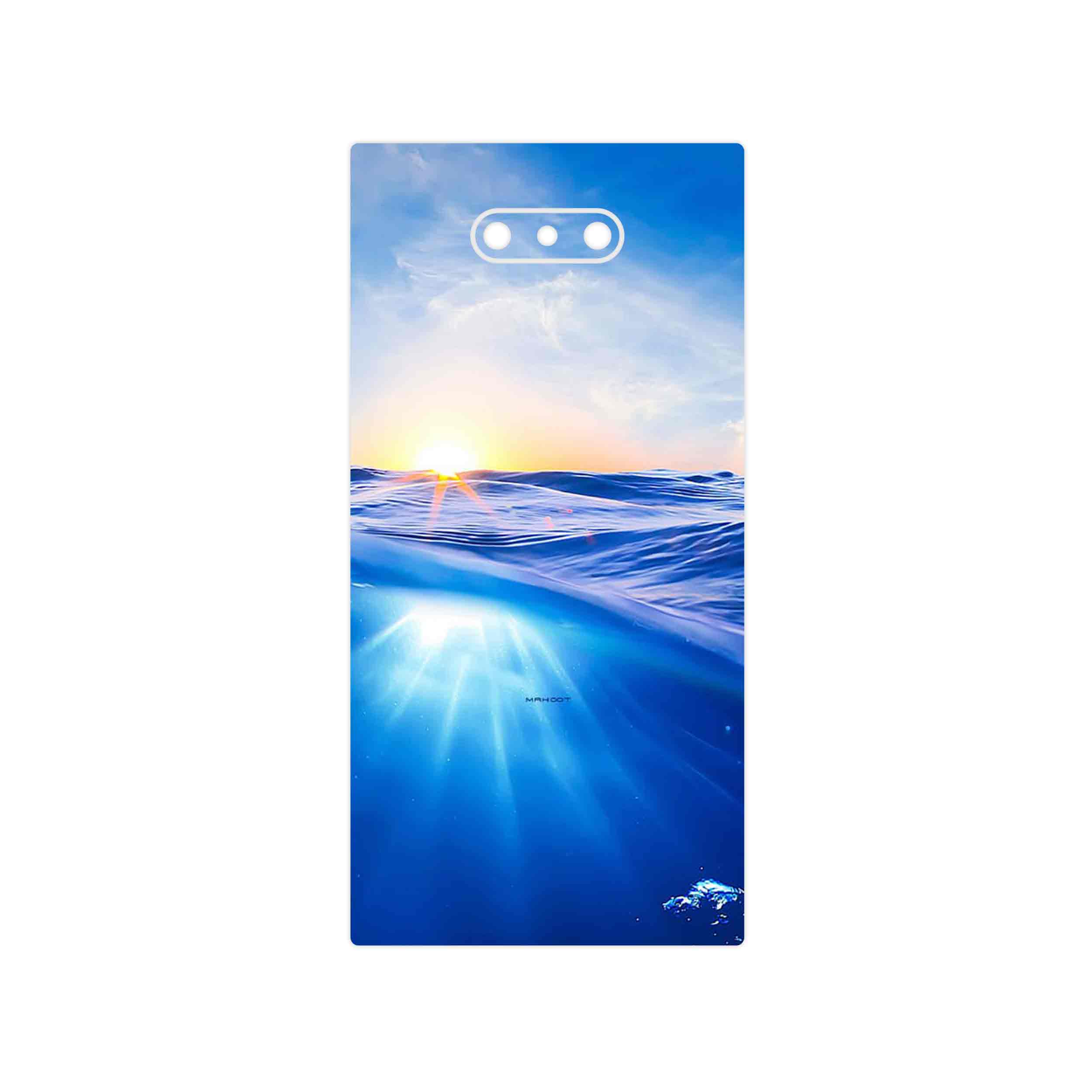 برچسب پوششی ماهوت مدل Ocean مناسب برای گوشی موبایل ریزر Phone 2