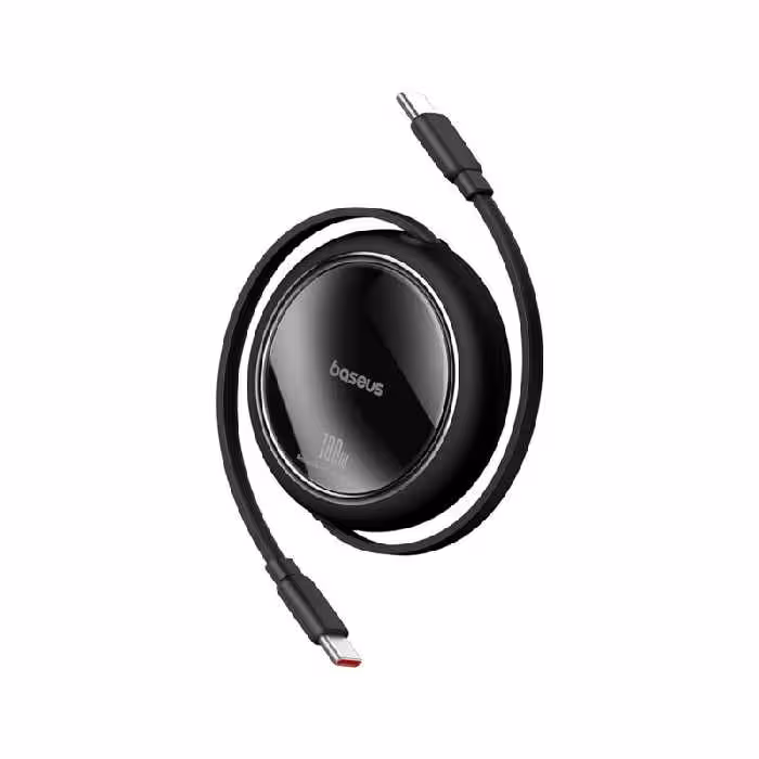 کابل USB-C  بیسوس مدل Free2Draw Mini Retractable 100W طول 1 متر | کالا مکس