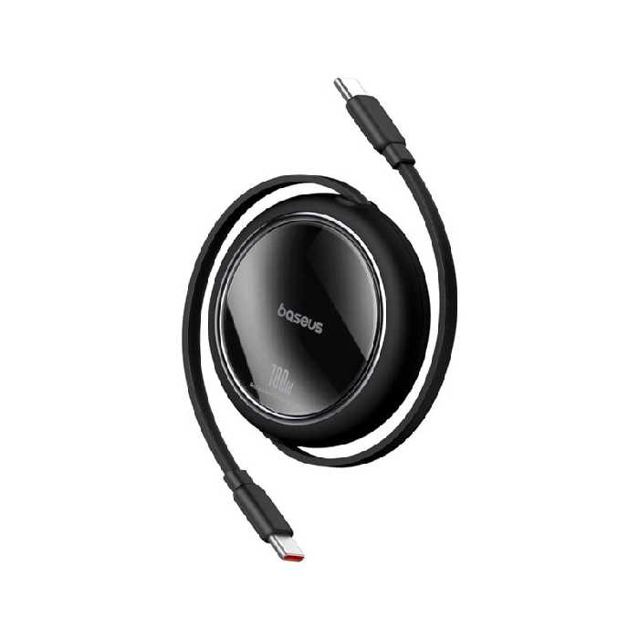 کابل USB-C  بیسوس مدل Free2Draw Mini Retractable 100W طول 1 متر | کالا مکس