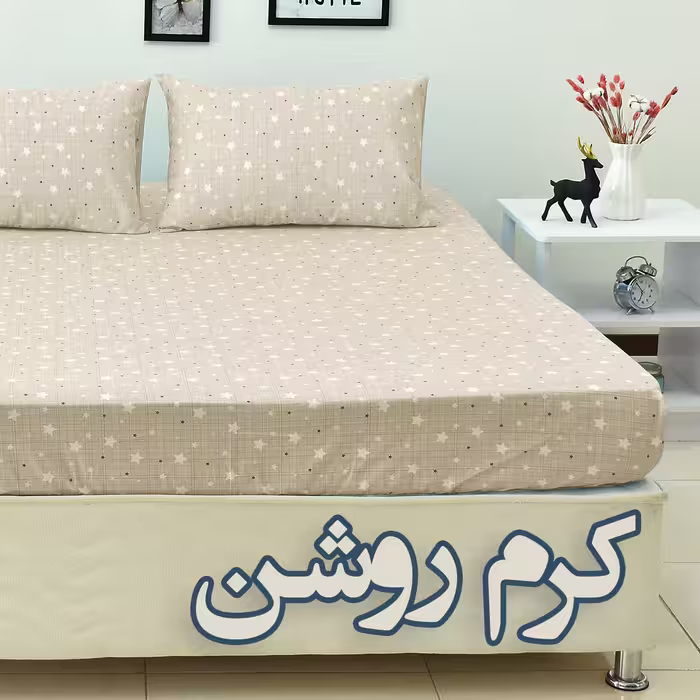 سرویس ملحفه بومرنگ مدل Aseman یکنفره 3 تکه