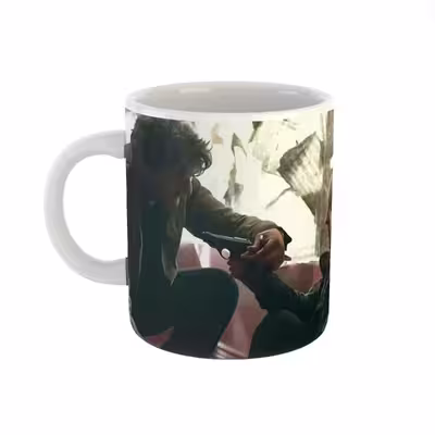 ماگ طرح سریال لست اف از last of us  