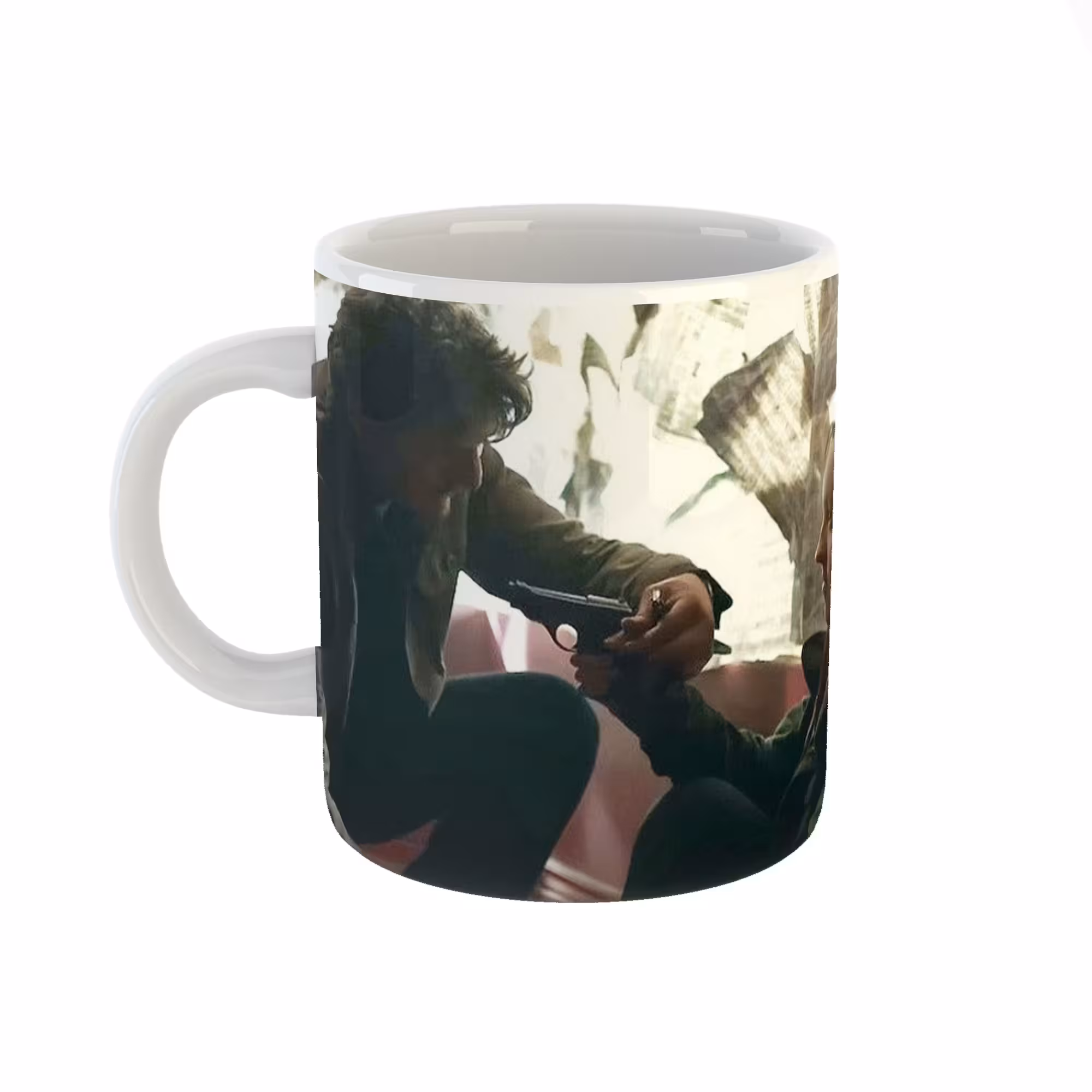ماگ طرح سریال لست اف از last of us  