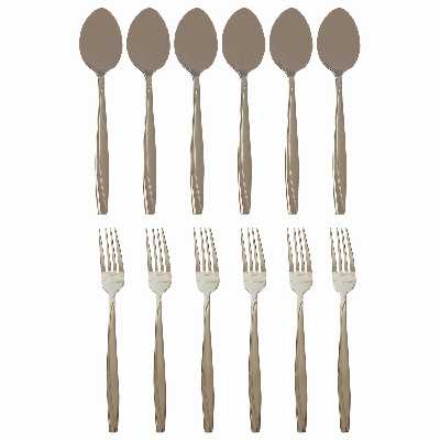 سرویس قاشق و چنگال غذاخوری 12 پارچه مدل 411