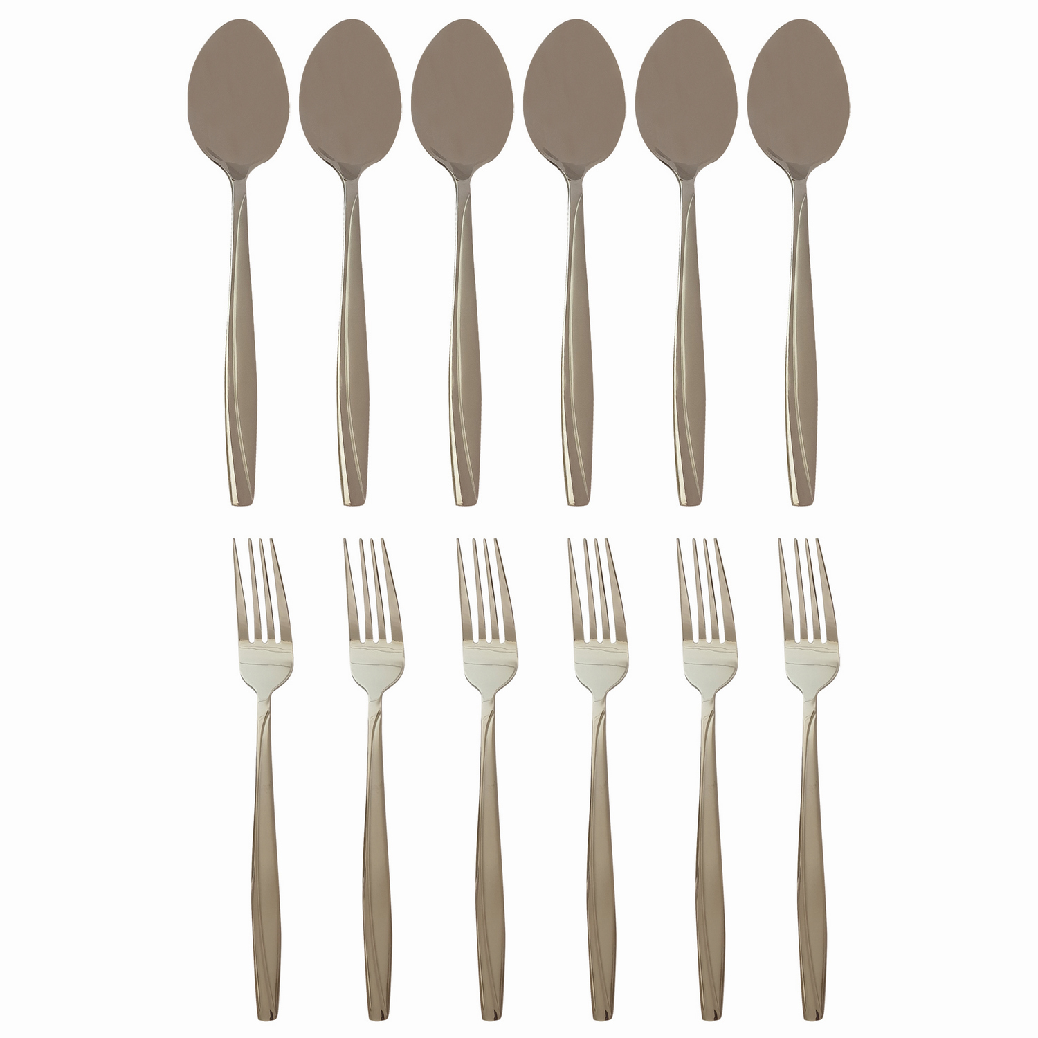 سرویس قاشق و چنگال غذاخوری 12 پارچه مدل 411