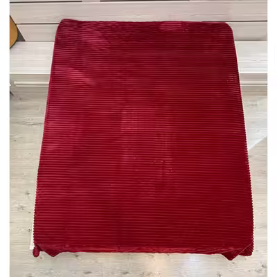 پتو مسافرتی مدل پلیسه دونفره سایز 200x220 سانتی متر