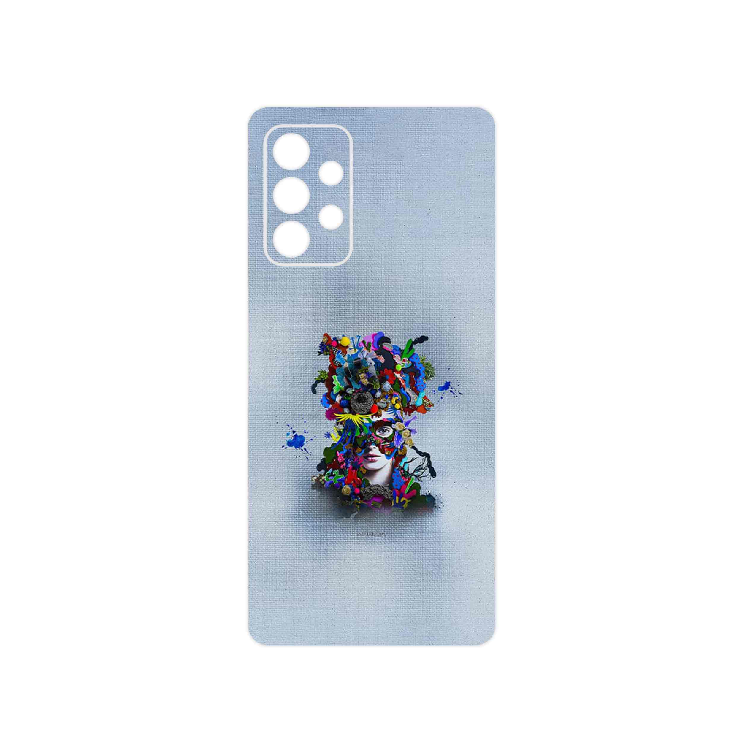 برچسب پوششی ماهوت مدل Collage of surreal Portrait of Women 4 مناسب برای گوشی موبایل سامسونگ Galaxy A52s 5G