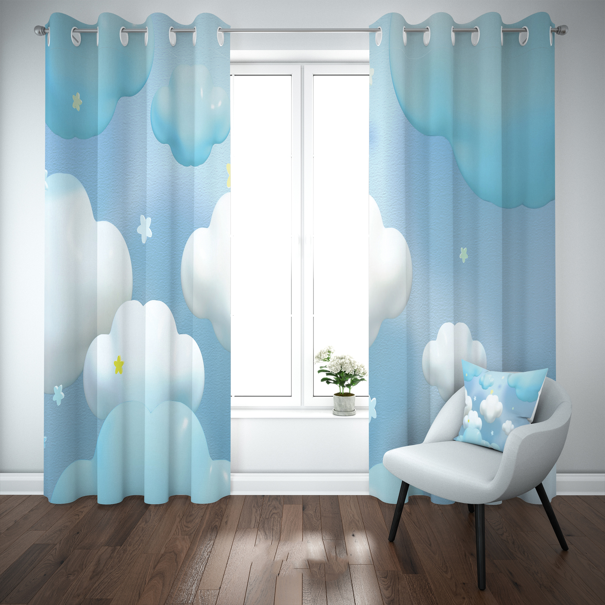 پرده مدل b2371 سایز 140×280 سانتی متر