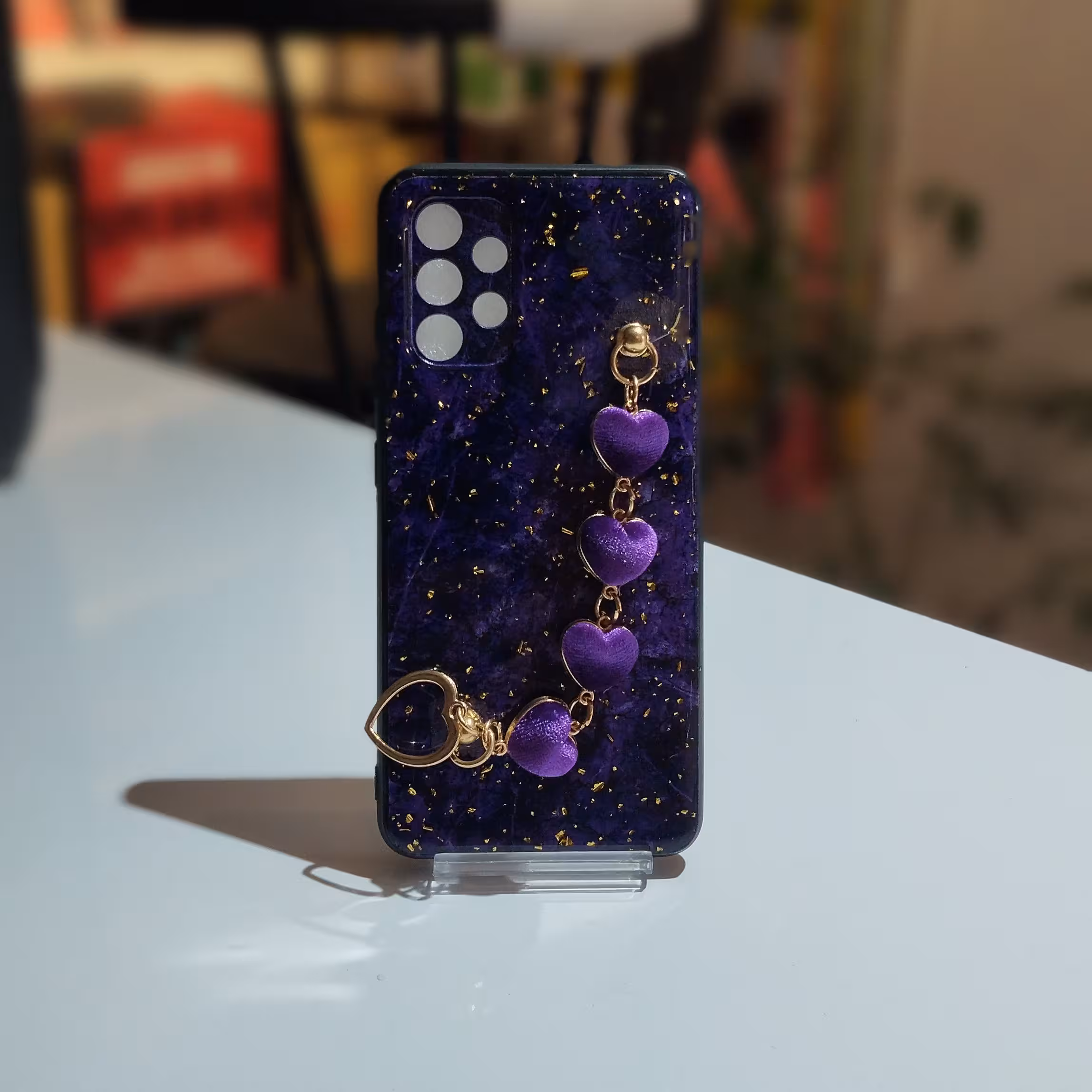 کاور طرح دار قلبی اورجینال اصلی مناسب برای گوشی سامسونگ A32-4G