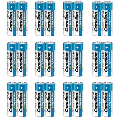 باتری قلمی کملیون مدل Digi Alkaline LR6AM3-mignon بسته 24 عددی