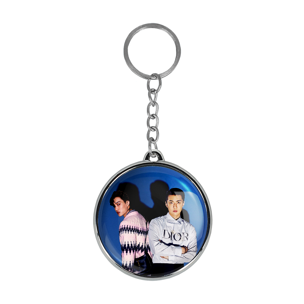 جاکلیدی خندالو طرح گروه اکسو EXO مدل دوطرفه کد 1686116856