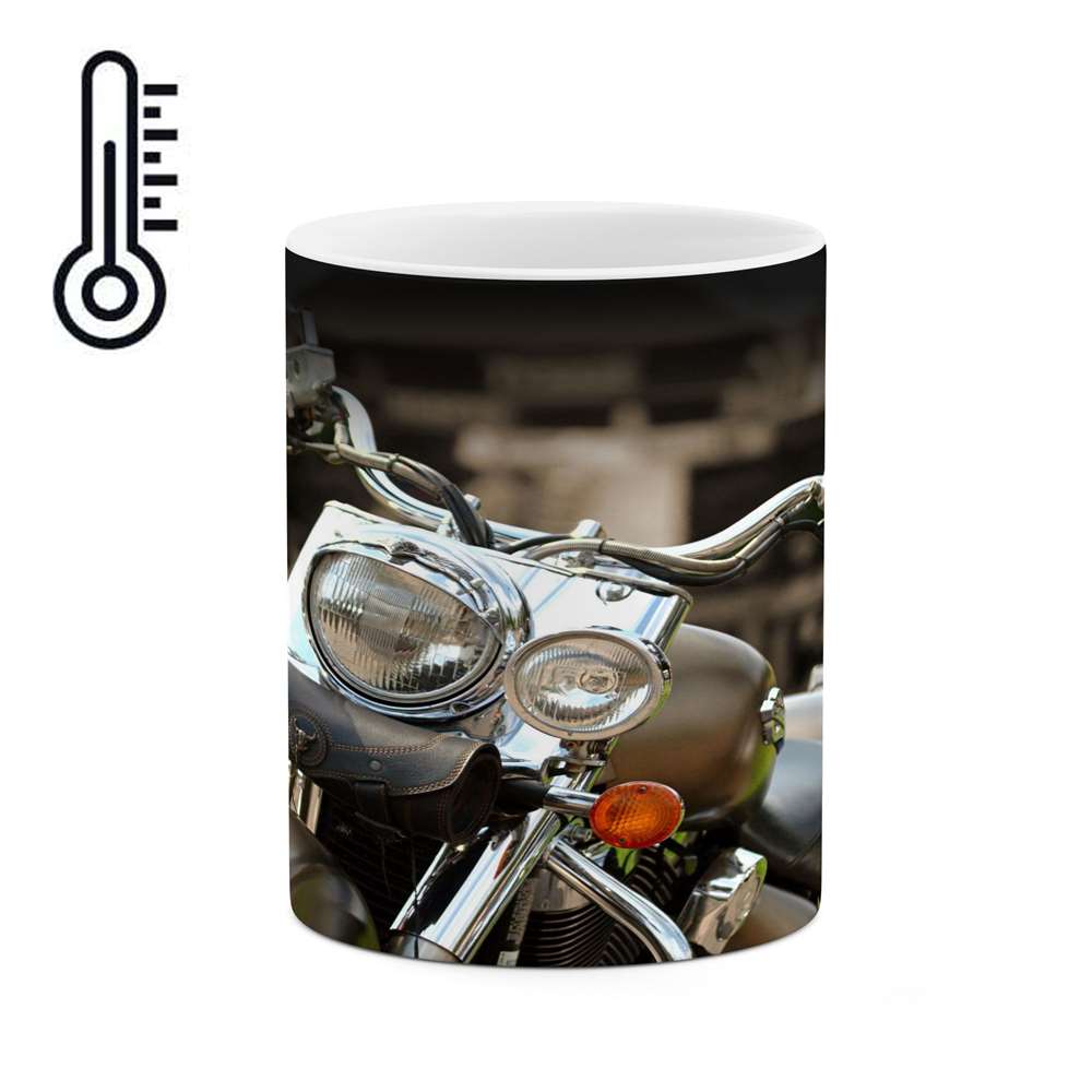 ماگ حرارتی کاکتی طرح موتور سیکلت مدل mgh16153