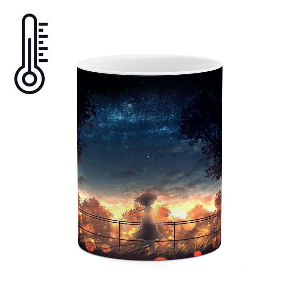 ماگ حرارتی کاکتی طرح انیمه مدل mgh17977