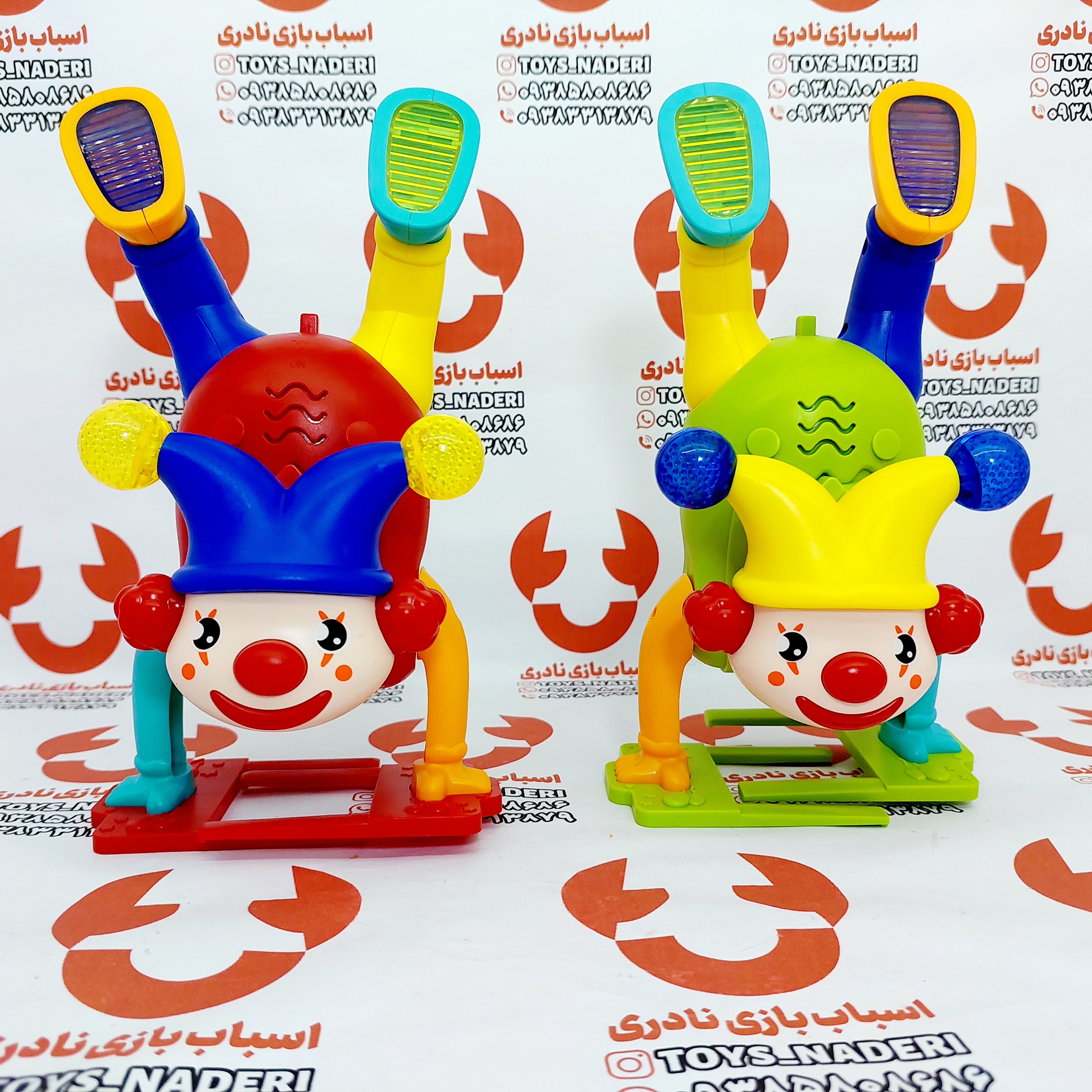 اسباب بازی موزیکال مدل دلقک