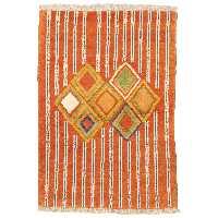 گبه دستباف ذرع و نیم سی پرشیا کد 171845