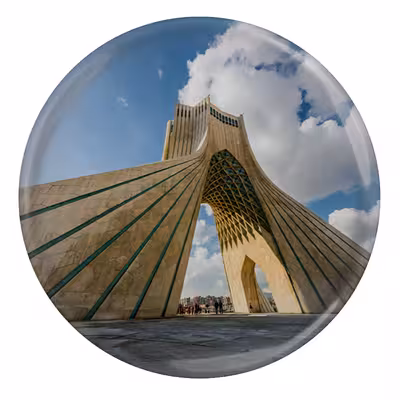 پیکسل طرح میدان آزادی شهر تهران مدل S10182