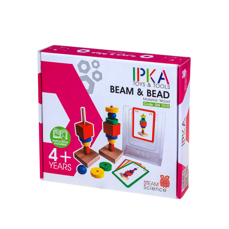 بازی آموزشی ایپکا مدل میله و مهره کد GN1010 | چاوه