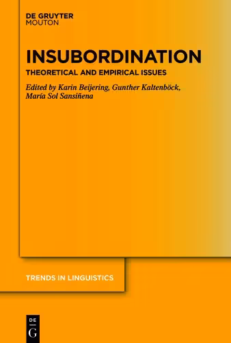 خرید و دانلود نسخه کامل کتاب Insubordination: Theoretical and Empirical Issues