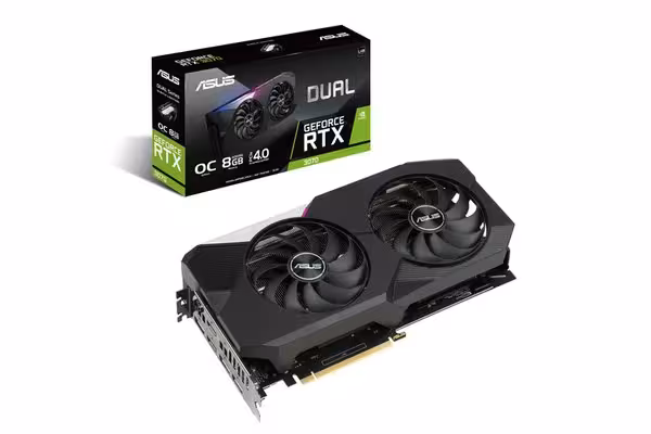 کارت گرافیک مدل RTX-3070 DUAL OC 8GB ASUS ایسوس